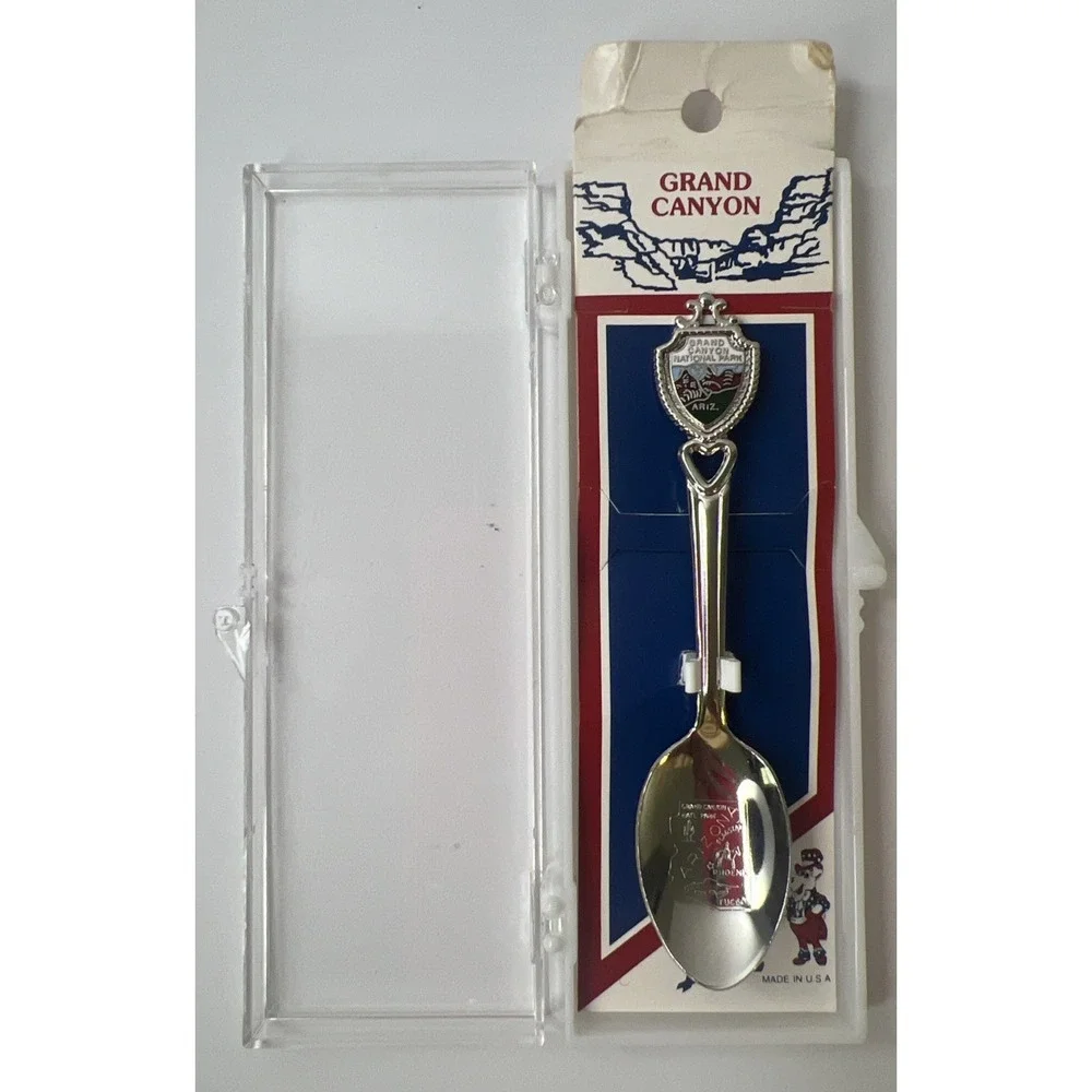 Vintage Fort Inc Grand Canyon National Park‎ Arizona Souvenir Spoon Made USA